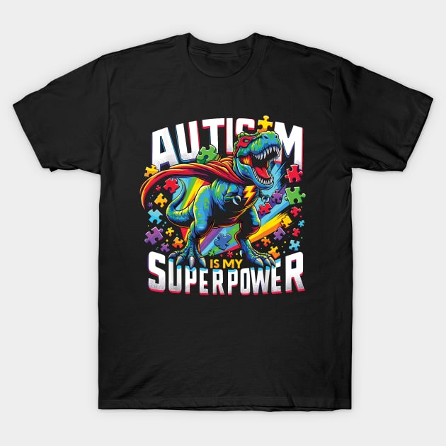 Autism is my Superpower Autism Awareness T-Shirt by FêriStore'